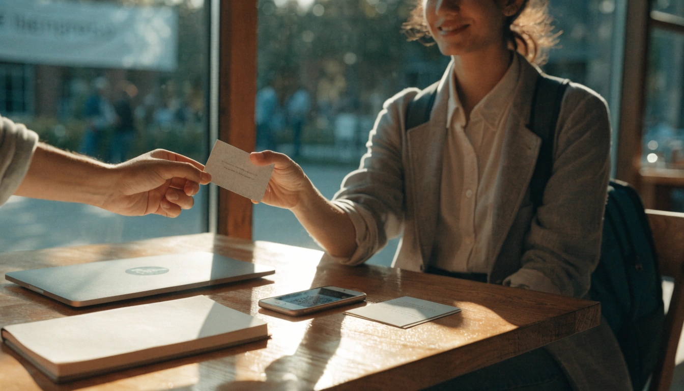 Student Business Cards: What to Include & How to Make One