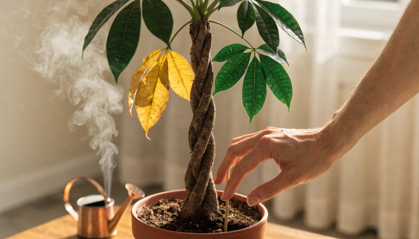 Money Tree Leaves Turning Yellow? Here’s Why (& Fix)